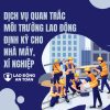Dịch vụ quan trắc môi trường lao động định kỳ cho nhà máy, xí nghiệp